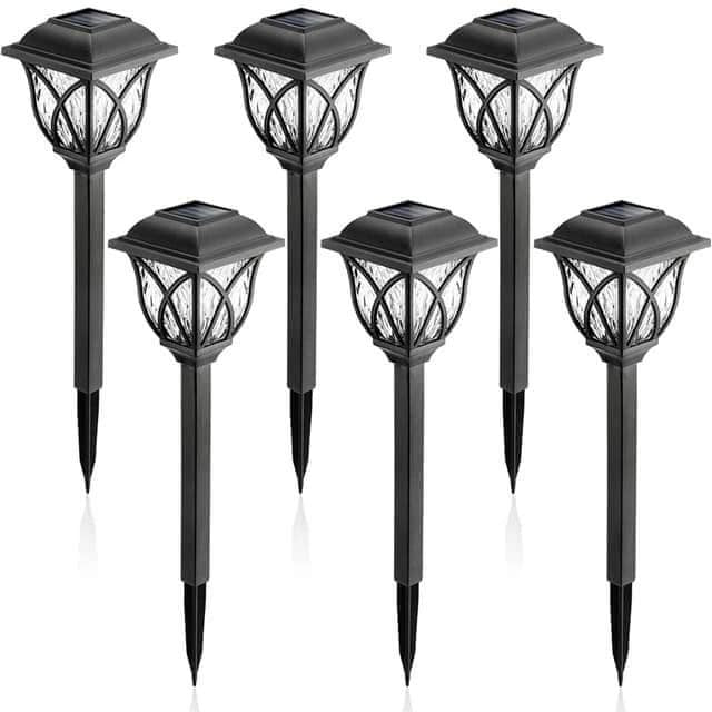 Set od 6 SOLARNIH baštenskih LED lampi fenjera