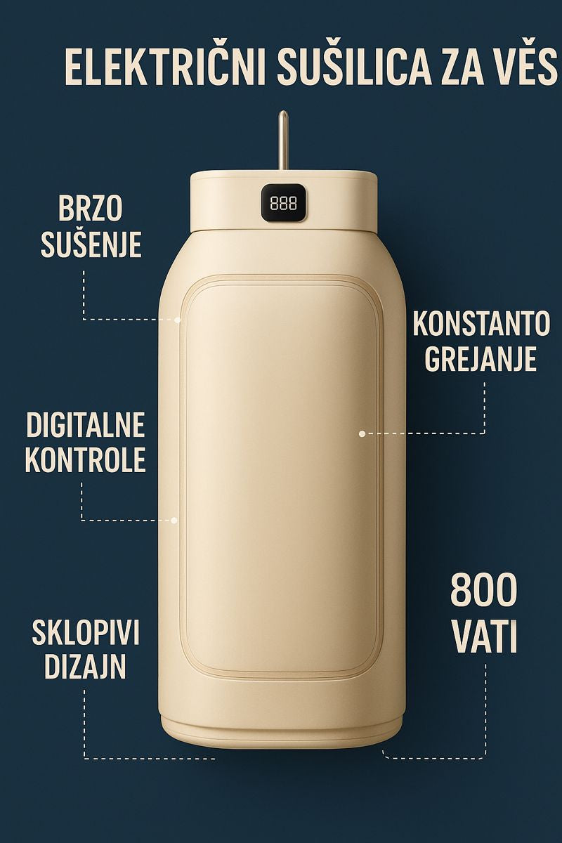 Pametna sušilica za veš - 20 minuta