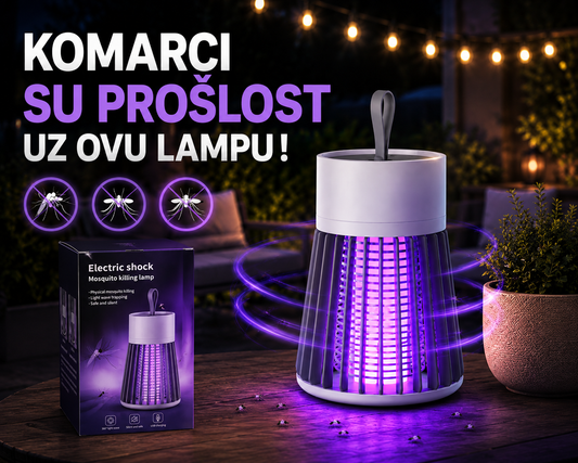 Lampa PROTIV KOMARACA! Recite Zbogom Dosadnim Insektima!