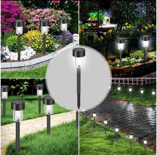 Solarne LED lampe za dvorište – Set od 10 komada