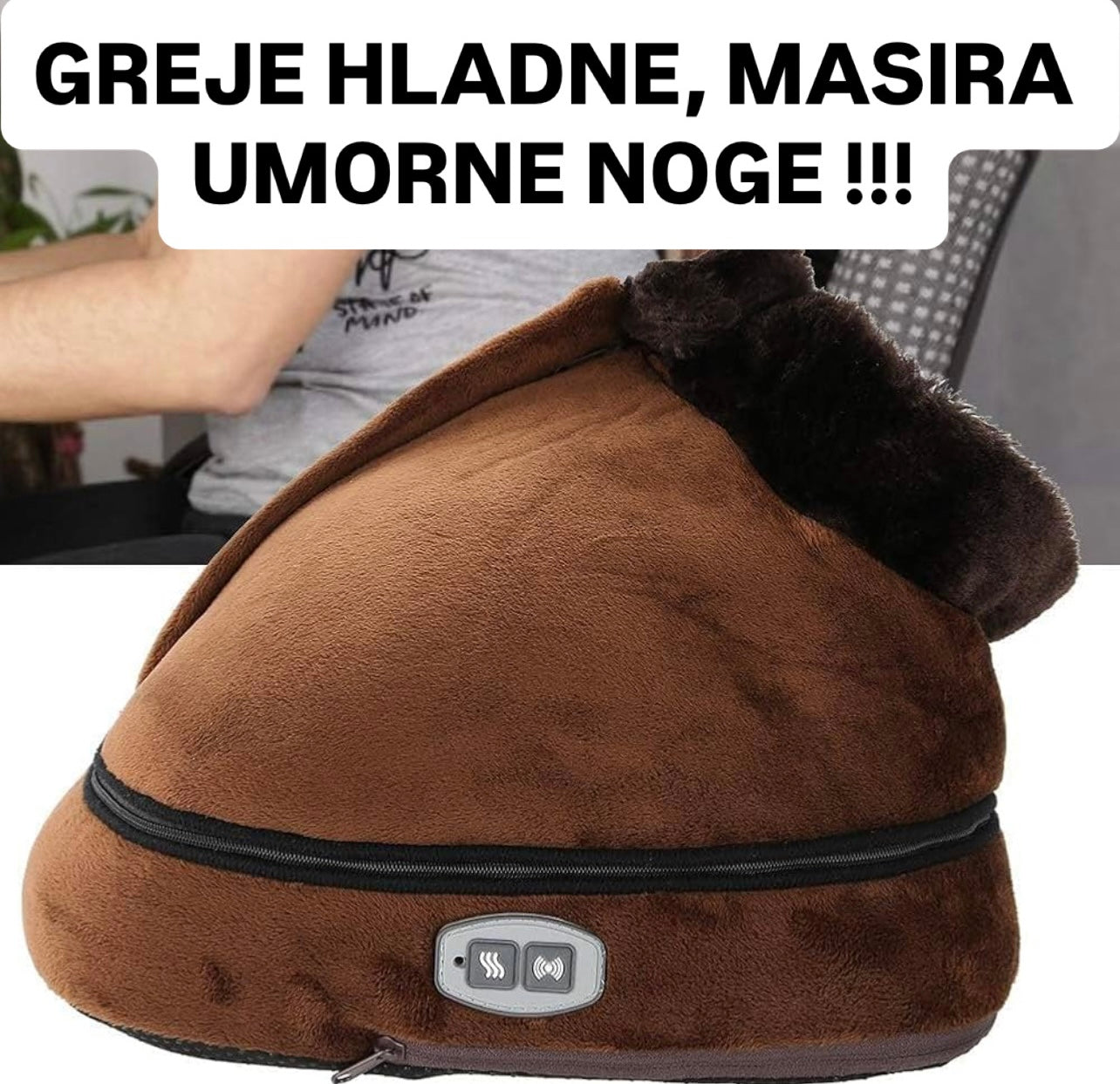 2u1 Masažer i Grejač – Vaš trenutak mira nakon napornog dana AKCIJA!