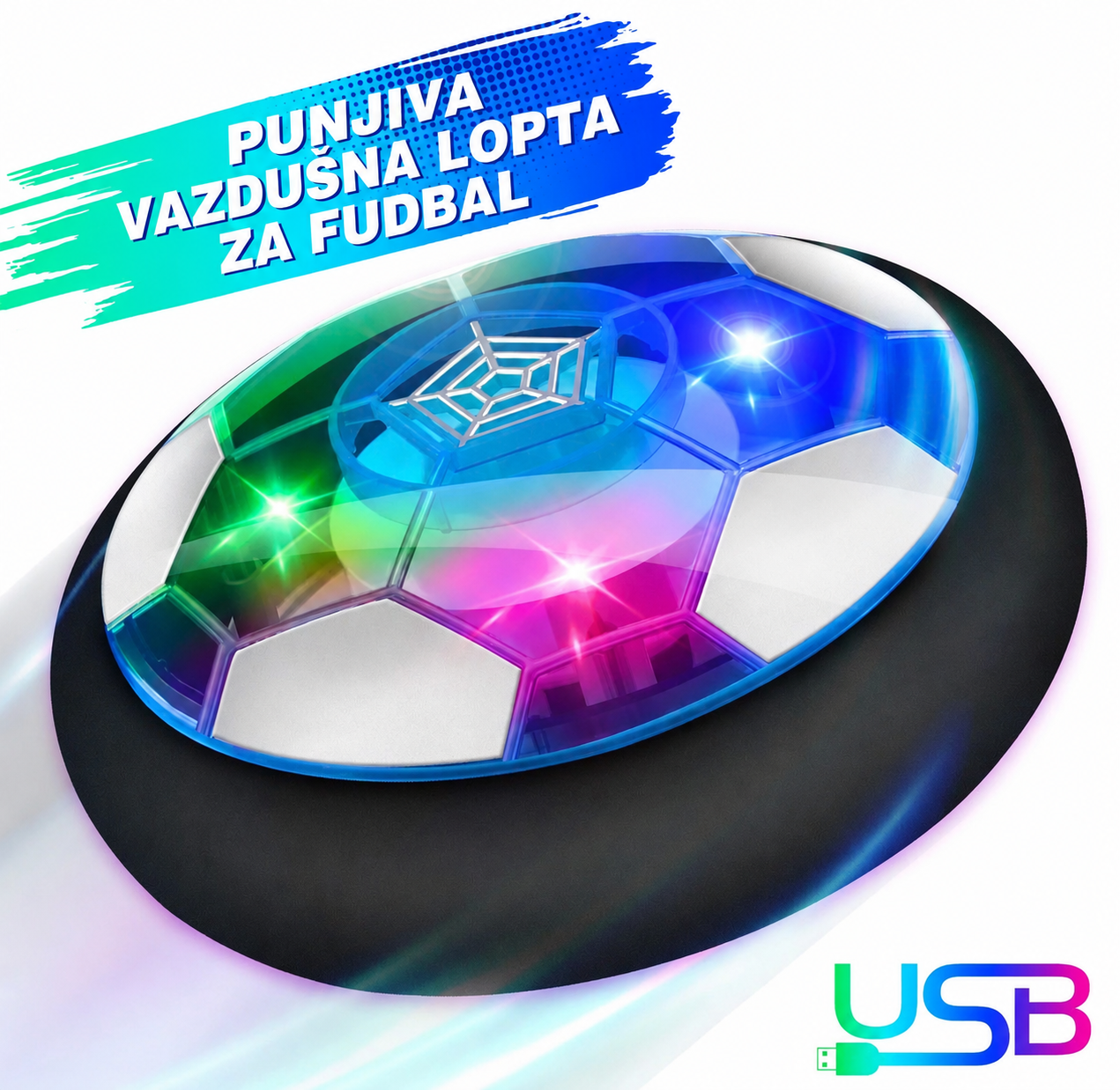 HoverBall- Lebdeca Lopta-Igraj Fudbal u Kuci Bez Razbijanja!