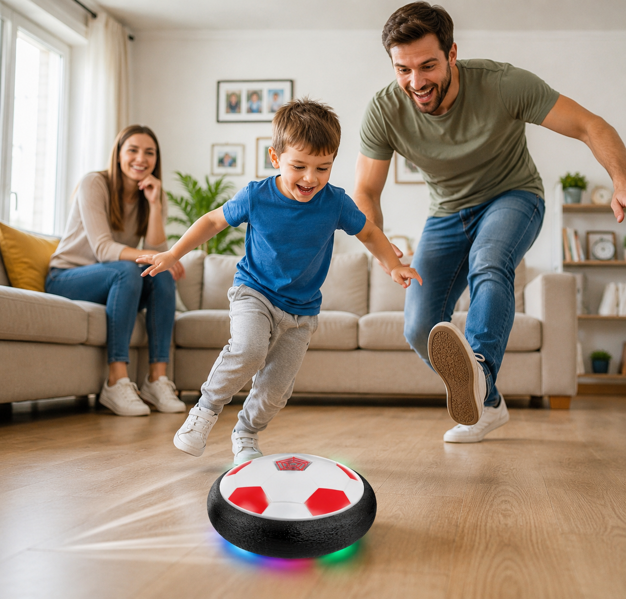 HoverBall- Lebdeca Lopta-Igraj Fudbal u Kuci Bez Razbijanja!