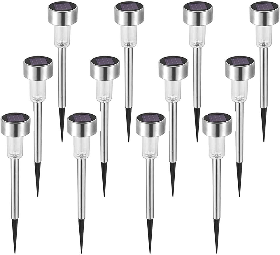 Solarne LED lampe za dvorište – Set od 10 komada
