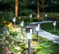 Solarne LED lampe za dvorište – Set od 10 komada