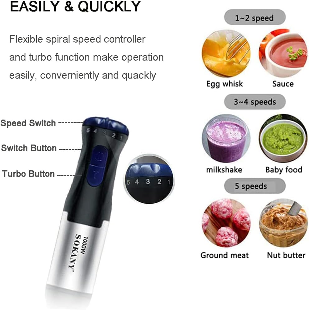 Kitchen master 4 u 1 ! BLENDER, SECKO, MIKSER, činija i čaša